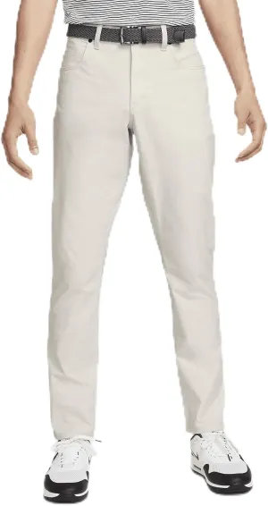 Nike Tour Men's 5-Pocket Slim Golf Pants (Light Bone/Black, FD5615-072) Size 36x32