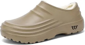 Non Slip Work Shoes for Women Men, Waterproof Slip Resistant Chef Clogs Shoes for Unisex-Adult, Ideal for Kitchen Garden Beach