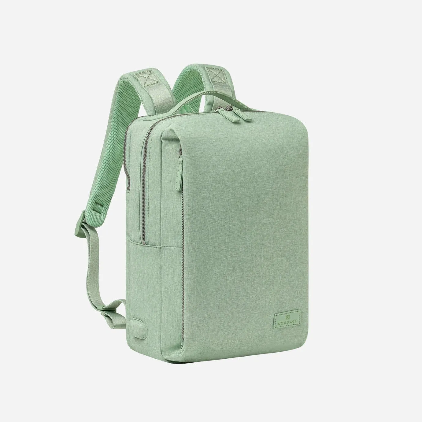 Nordace Siena Pro 13 Smart Backpack - 13.3" Laptop Backpack, 15L Daily Backpack for Travel, Everyday, or Work (Light Green)