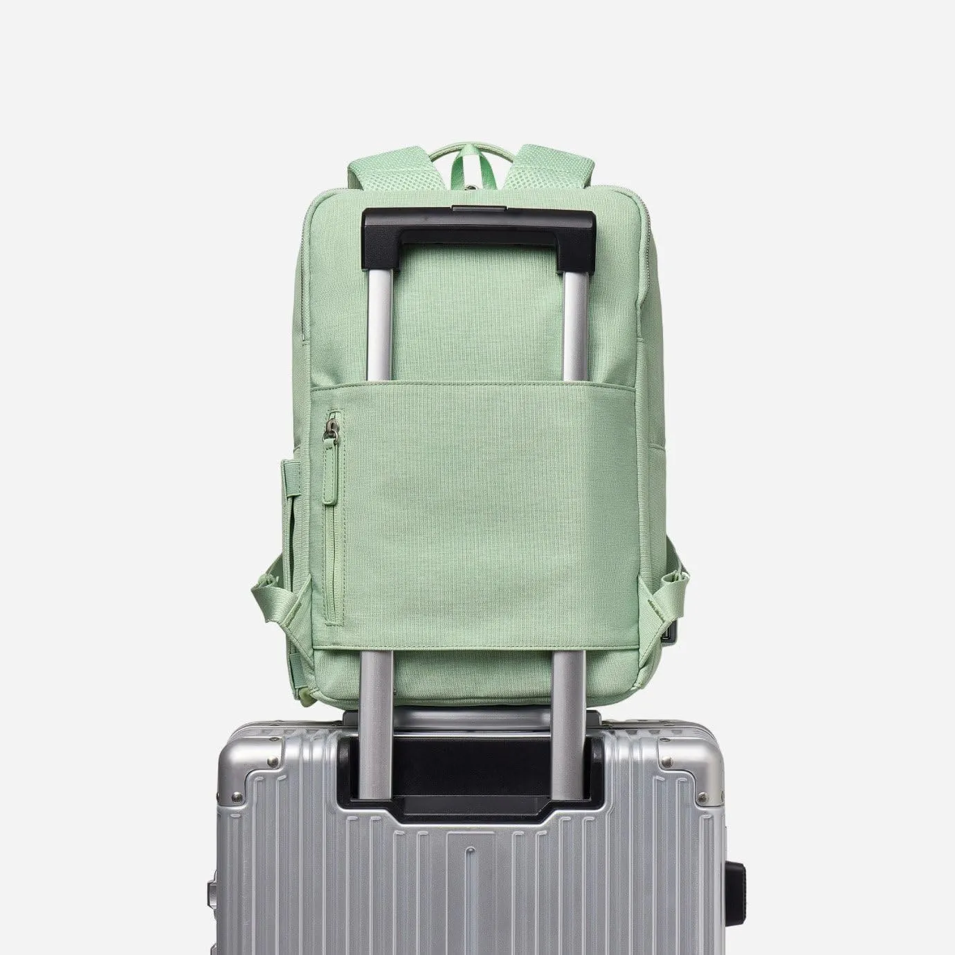 Nordace Siena Pro 13 Smart Backpack - 13.3" Laptop Backpack, 15L Daily Backpack for Travel, Everyday, or Work (Light Green)