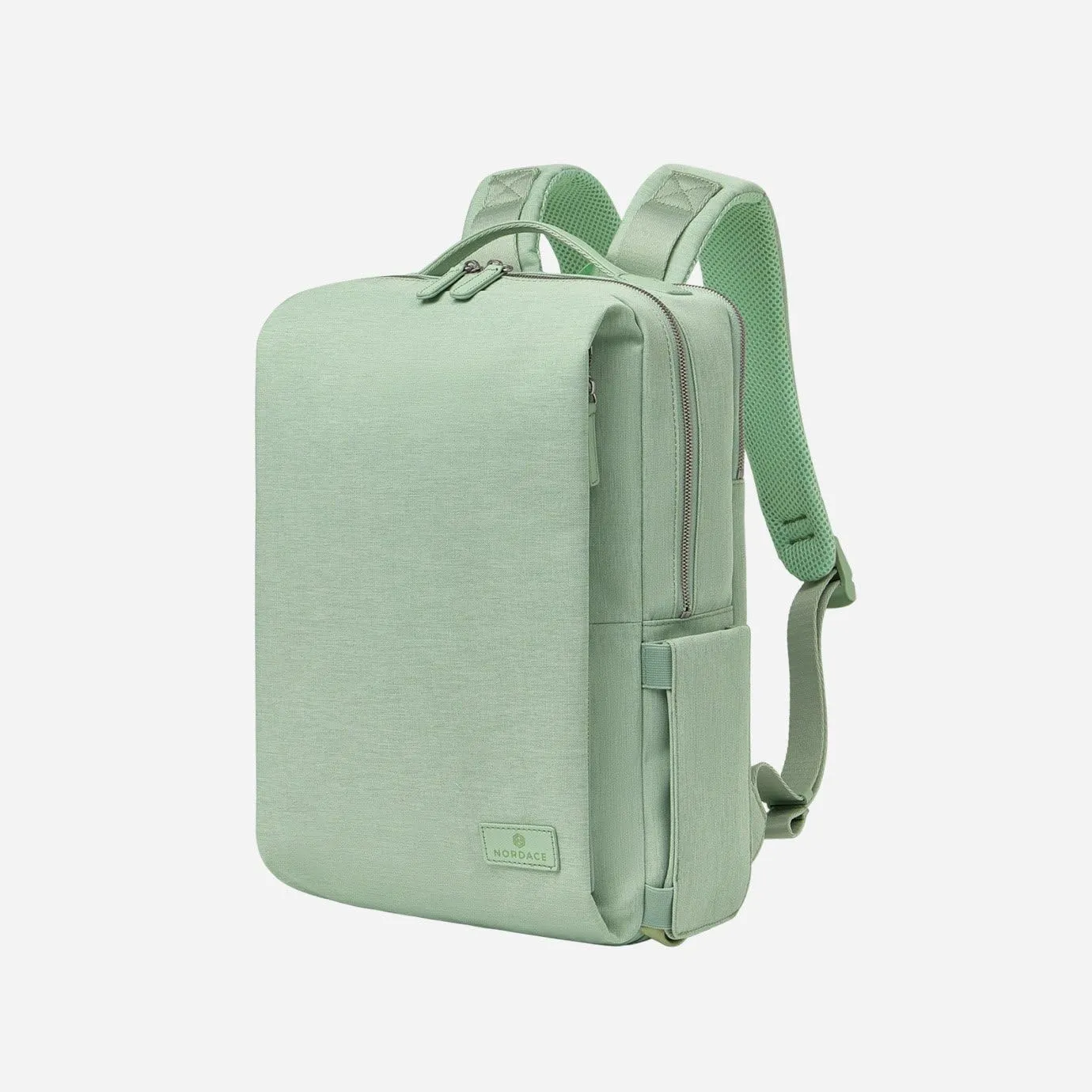 Nordace Siena Pro 13 Smart Backpack - 13.3" Laptop Backpack, 15L Daily Backpack for Travel, Everyday, or Work (Light Green)