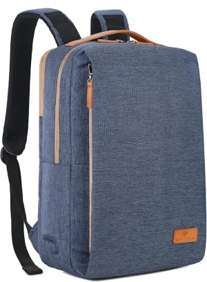 Nordace Siena Smart Backpack with USB Charging - 15.6 Inch Laptop Backpack, 19L Daily Backpack for Travel, Everyday, Work (Blue)