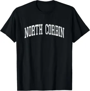 North Corbin Kentucky KY Vintage Athletic Sports Design T-Shirt