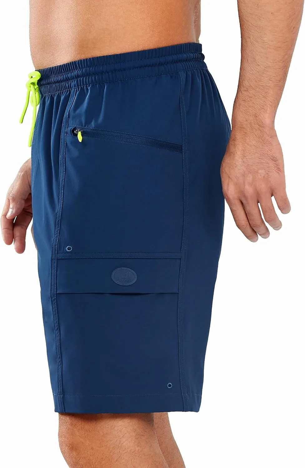 NORTHYARD Men's 9" Board Shorts with 4 Pockets Beach Shorts Swim Trunks Swimwear for Men Bathing Suit