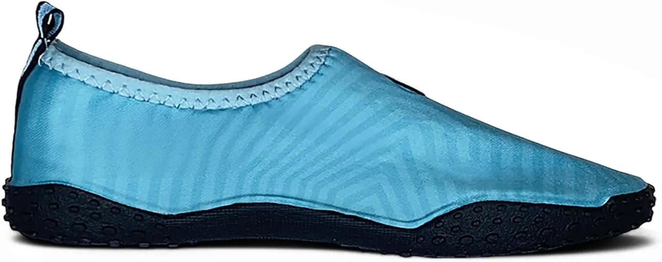 NORTY Womens Water Shoes Wave Aqua Socks - Ladies Quick Drying Waterproof Slip-Ons for Pool, Beach and Sports