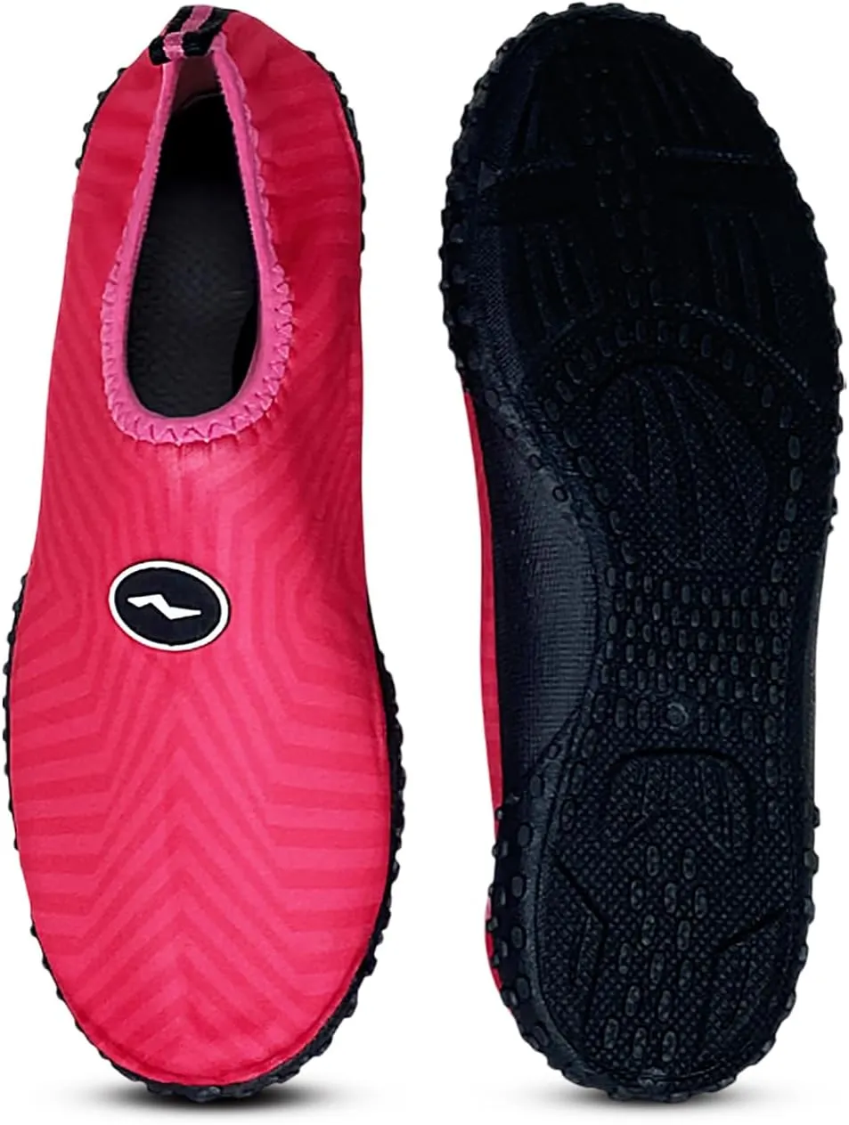 NORTY Womens Water Shoes Wave Aqua Socks - Ladies Quick Drying Waterproof Slip-Ons for Pool, Beach and Sports