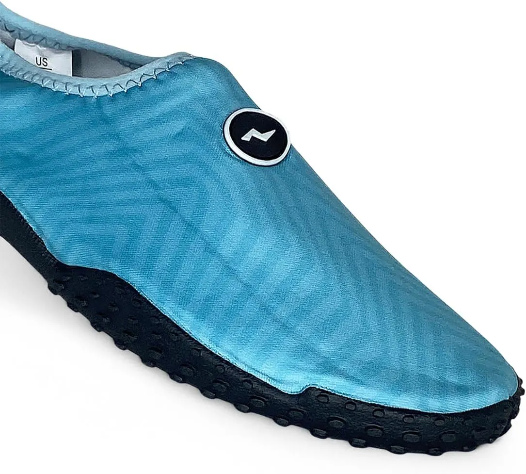 NORTY Womens Water Shoes Wave Aqua Socks - Ladies Quick Drying Waterproof Slip-Ons for Pool, Beach and Sports
