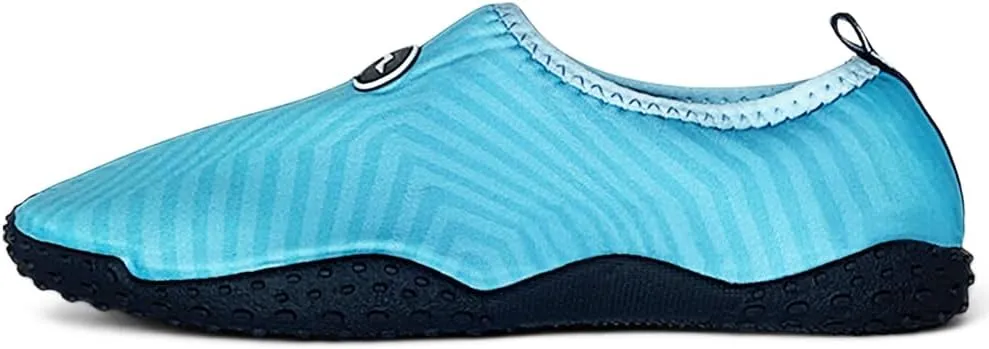 NORTY Womens Water Shoes Wave Aqua Socks - Ladies Quick Drying Waterproof Slip-Ons for Pool, Beach and Sports