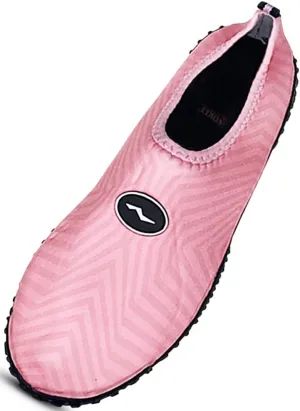 NORTY Womens Water Shoes Wave Aqua Socks - Ladies Quick Drying Waterproof Slip-Ons for Pool, Beach and Sports