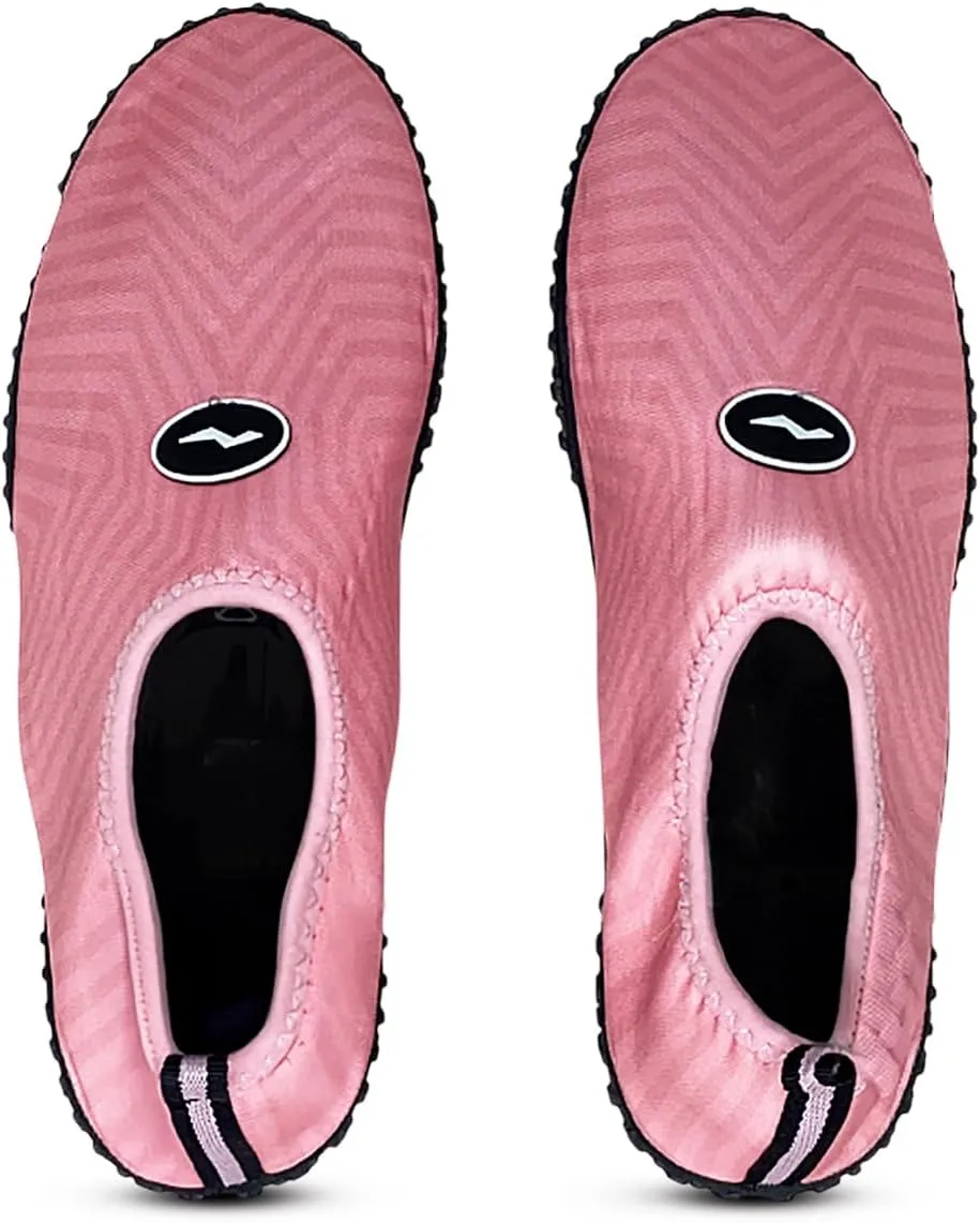 NORTY Womens Water Shoes Wave Aqua Socks - Ladies Quick Drying Waterproof Slip-Ons for Pool, Beach and Sports