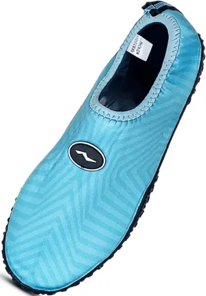 NORTY Womens Water Shoes Wave Aqua Socks - Ladies Quick Drying Waterproof Slip-Ons for Pool, Beach and Sports