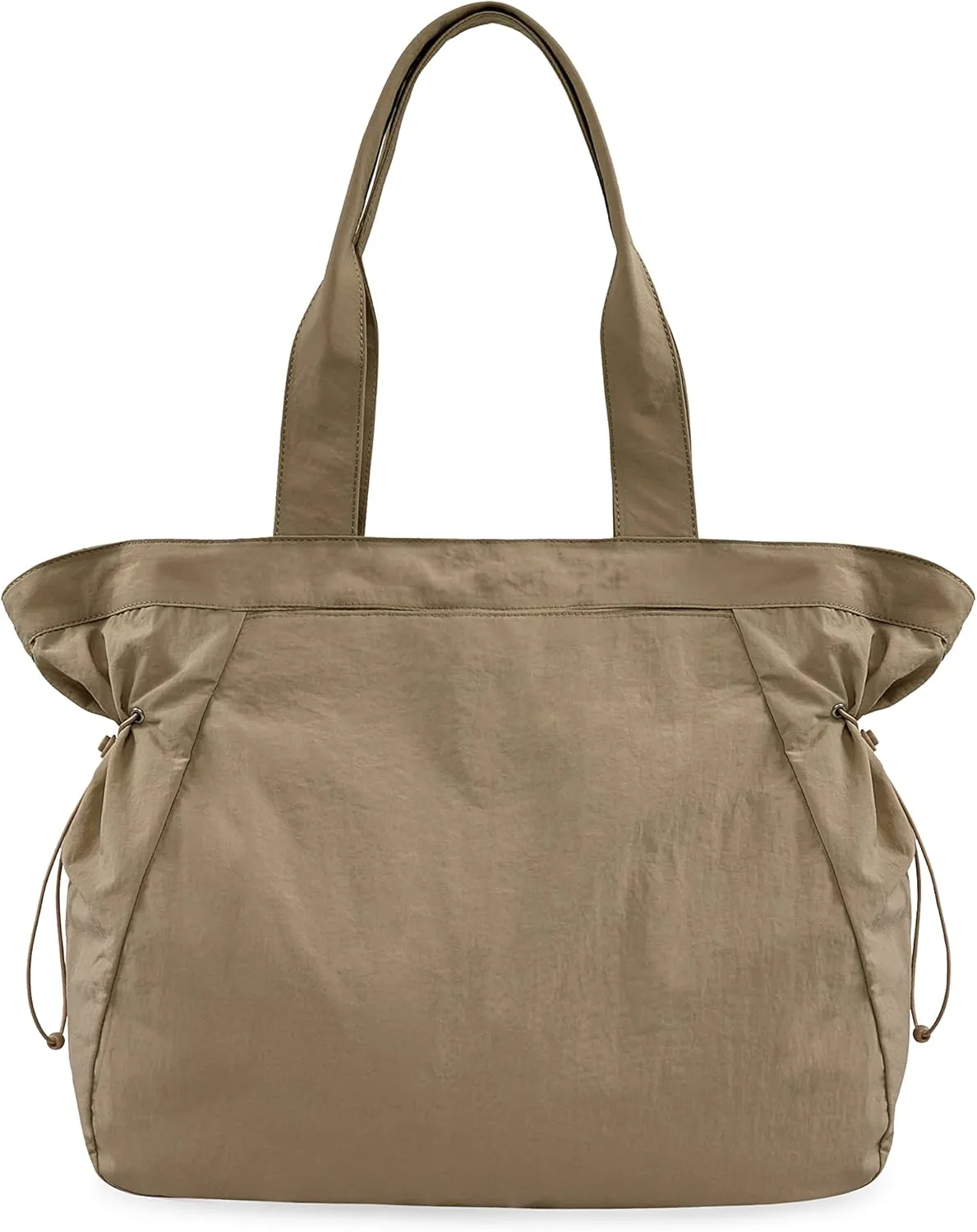 ODODOS 18L Side-Cinch Shopper Bags Lightweight Shoulder Bag Tote Handbag for Shopping Workout Beach Travel