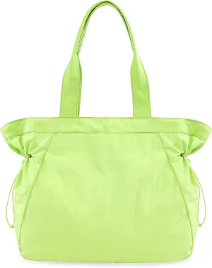 ODODOS 18L Side-Cinch Shopper Bags Lightweight Shoulder Bag Tote Handbag for Shopping Workout Beach Travel