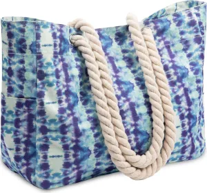 Odyseaco Beach Bag - Large Tote Bags for Women - Beach Bags Waterproof Sandproof