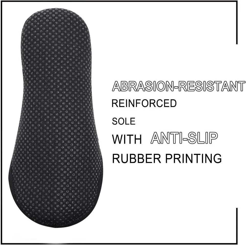 OMGear Water Socks Neoprene Socks Beach Booties 3mm 5mm Anti-Slip Wetsuit Footwear Fin Swim Sand Proof Socks