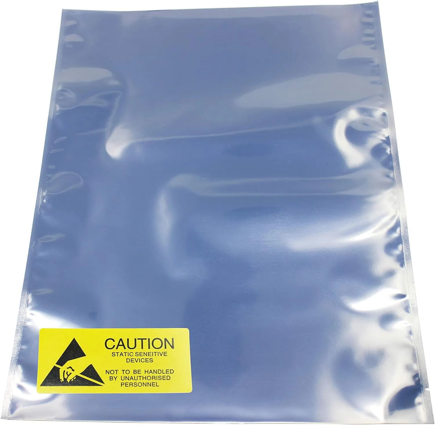 Open Top Antistatic Bag for ATX Motherboard Graphics Card GPU Electronics Anti Static Ziplock ESD Shielding Bags, 50 Pcs 12x16inch with Anti-Static Label…