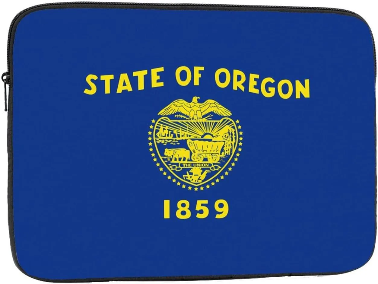 Oregon State Flag Laptop Inner Bag Laptop Sleeve Case Briefcase Carrying Laptop Cover