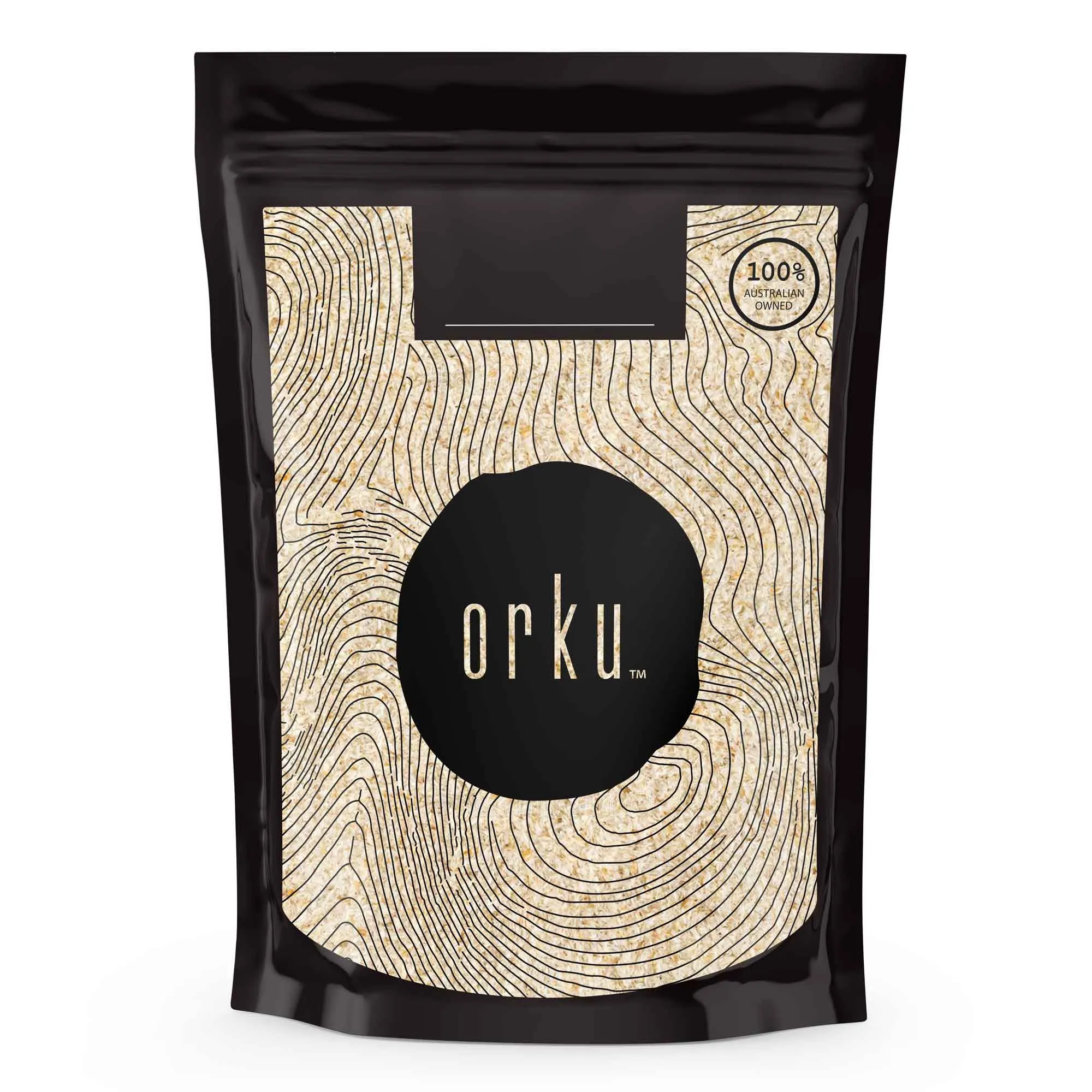 Organic Psyllium Husk Bag - Isabgol Ispaghula Natural Fibre Supplement