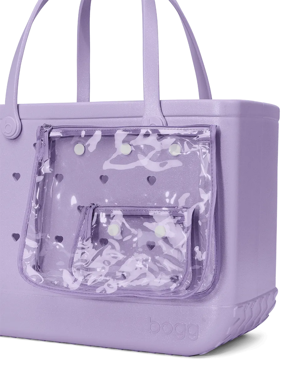 Original Bogg Bag - Heart Shimmer Lilac
