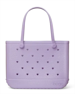 Original Bogg Bag - Heart Shimmer Lilac