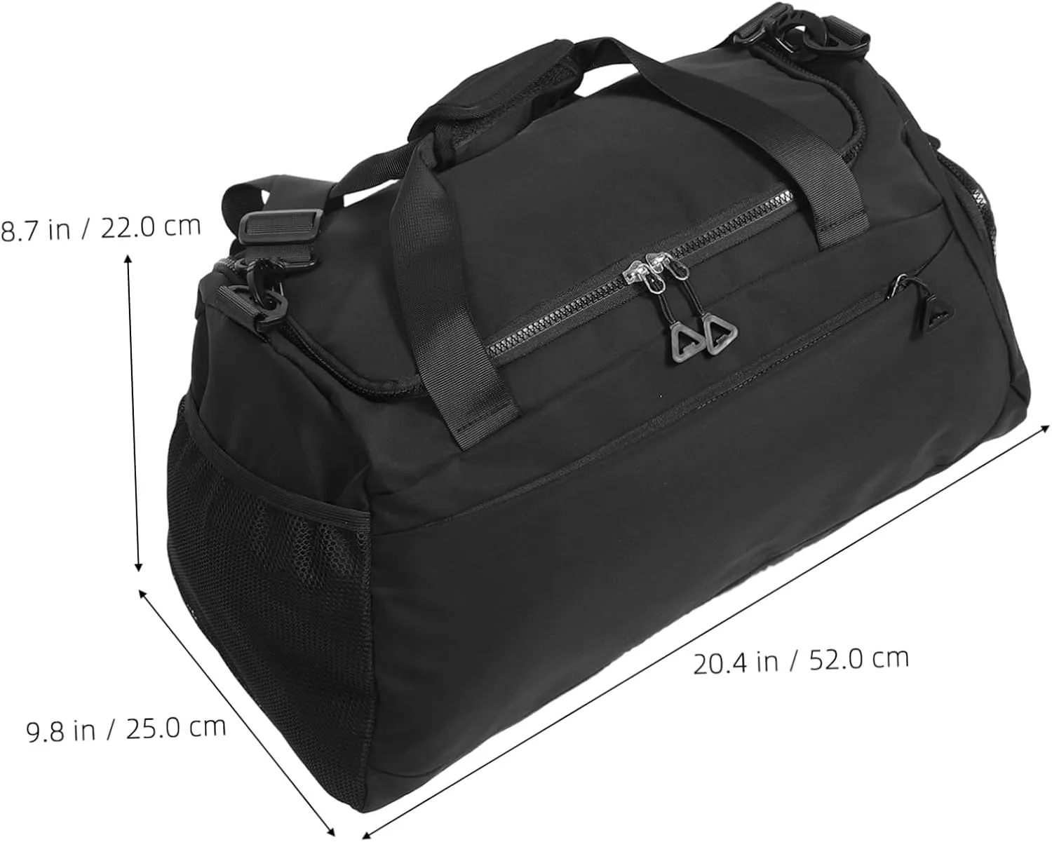 Oxford Cloth Travel Duffle Bag Gym Bag Large Black Gym Bags Sports Lightweight Fitness Duffel Bag