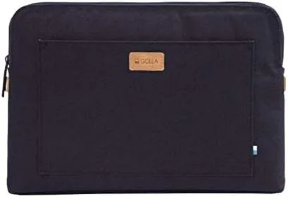 OY Golla Sirus Slim Open Zipper Pocket 12 Laptop Tablet Sleeve Case - Coal