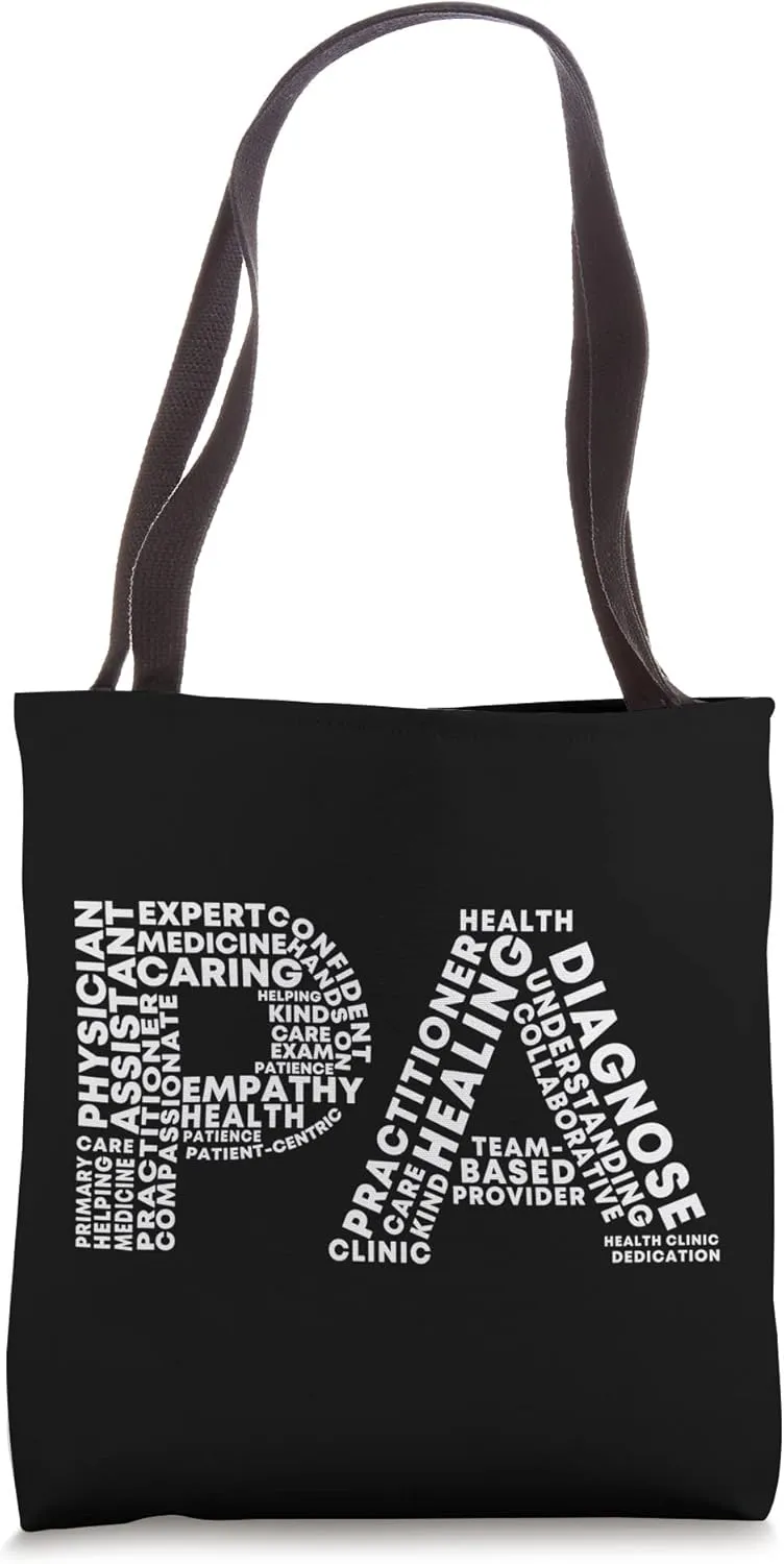 PA Design Physician Assistant Tote Bag