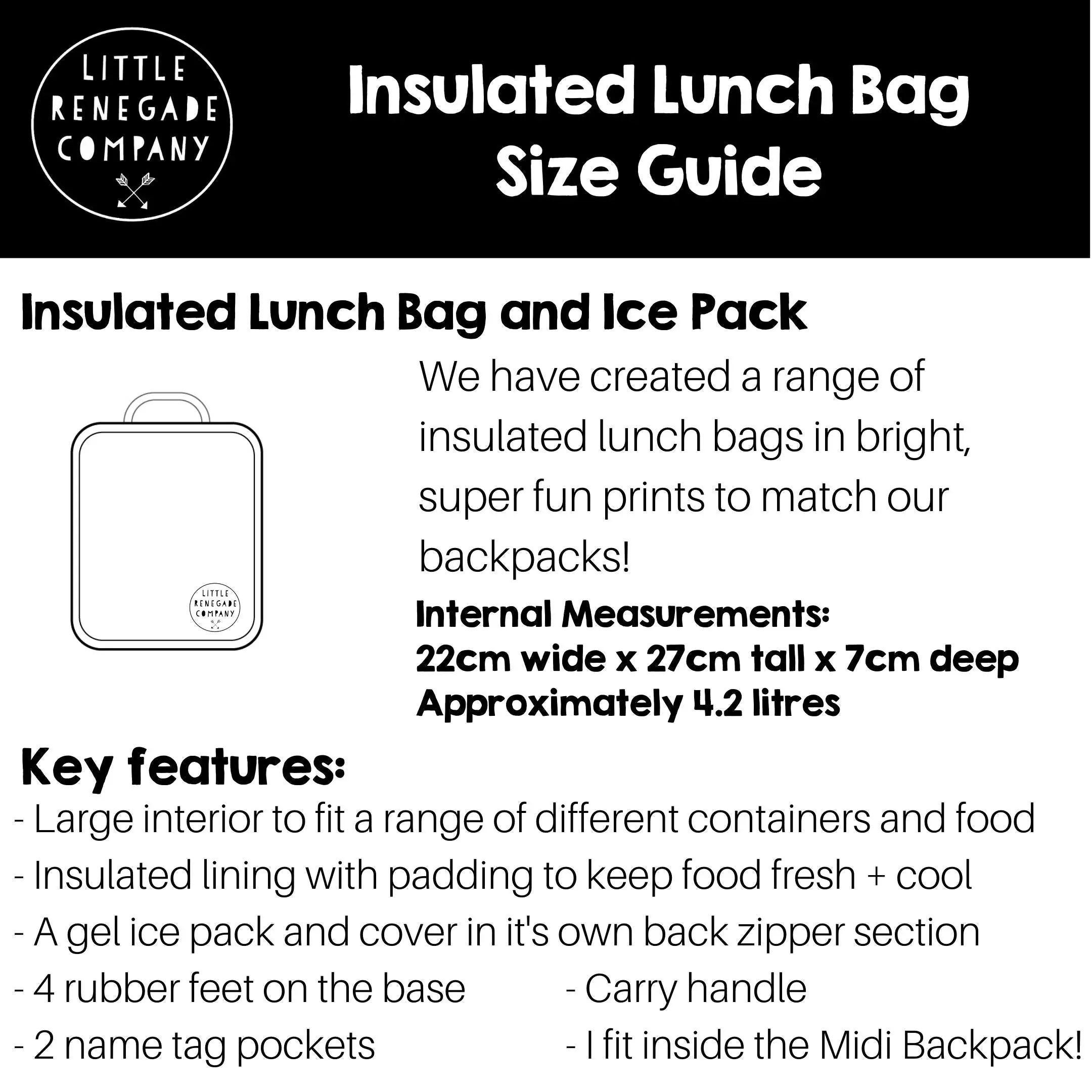 Pacific Insulated Lunch Bag