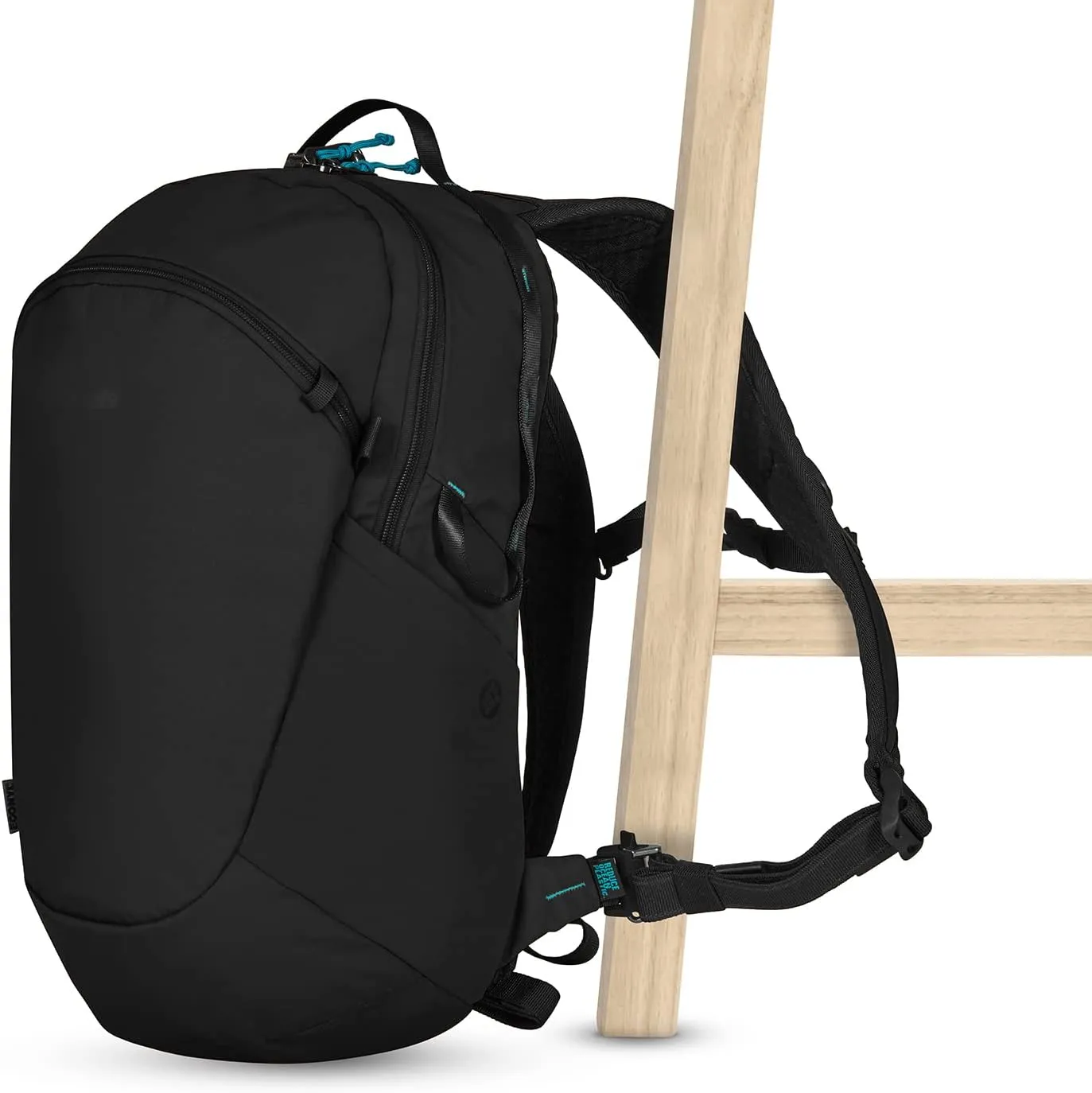 Pacsafe ECO 18L Anti Theft Backpack, ECONYL Black