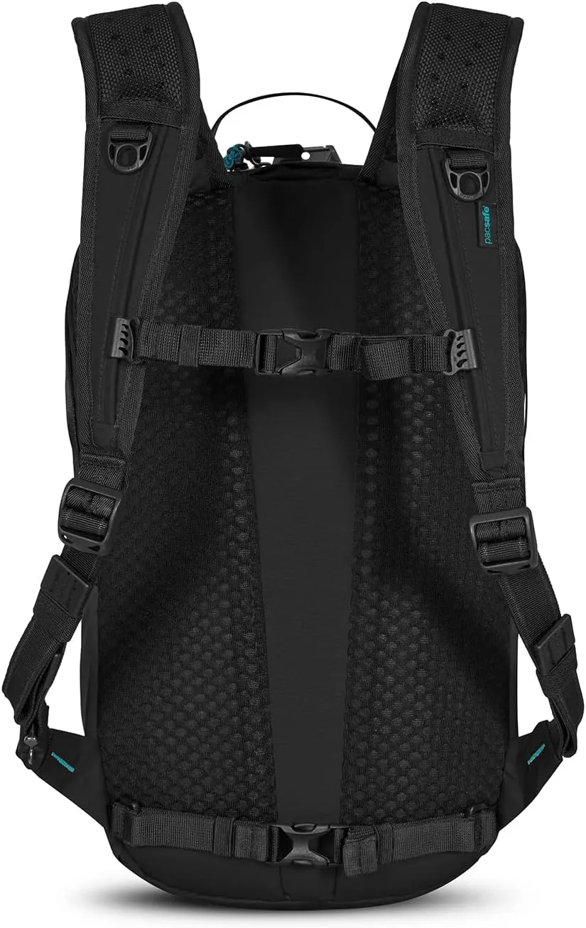 Pacsafe ECO 18L Anti Theft Backpack, ECONYL Black