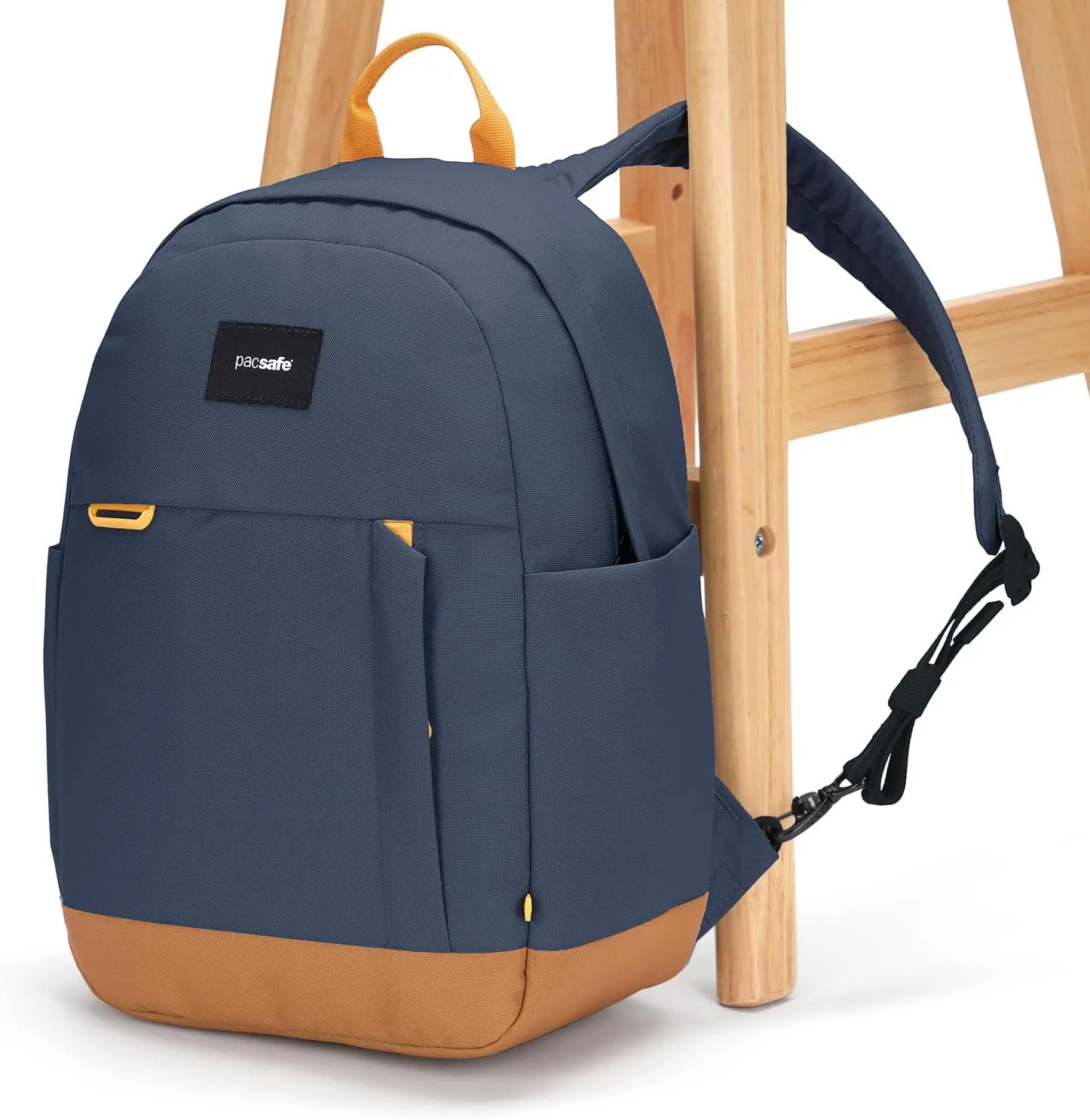 Pacsafe GO 15L Anti Theft Backpack, Coastal Blue