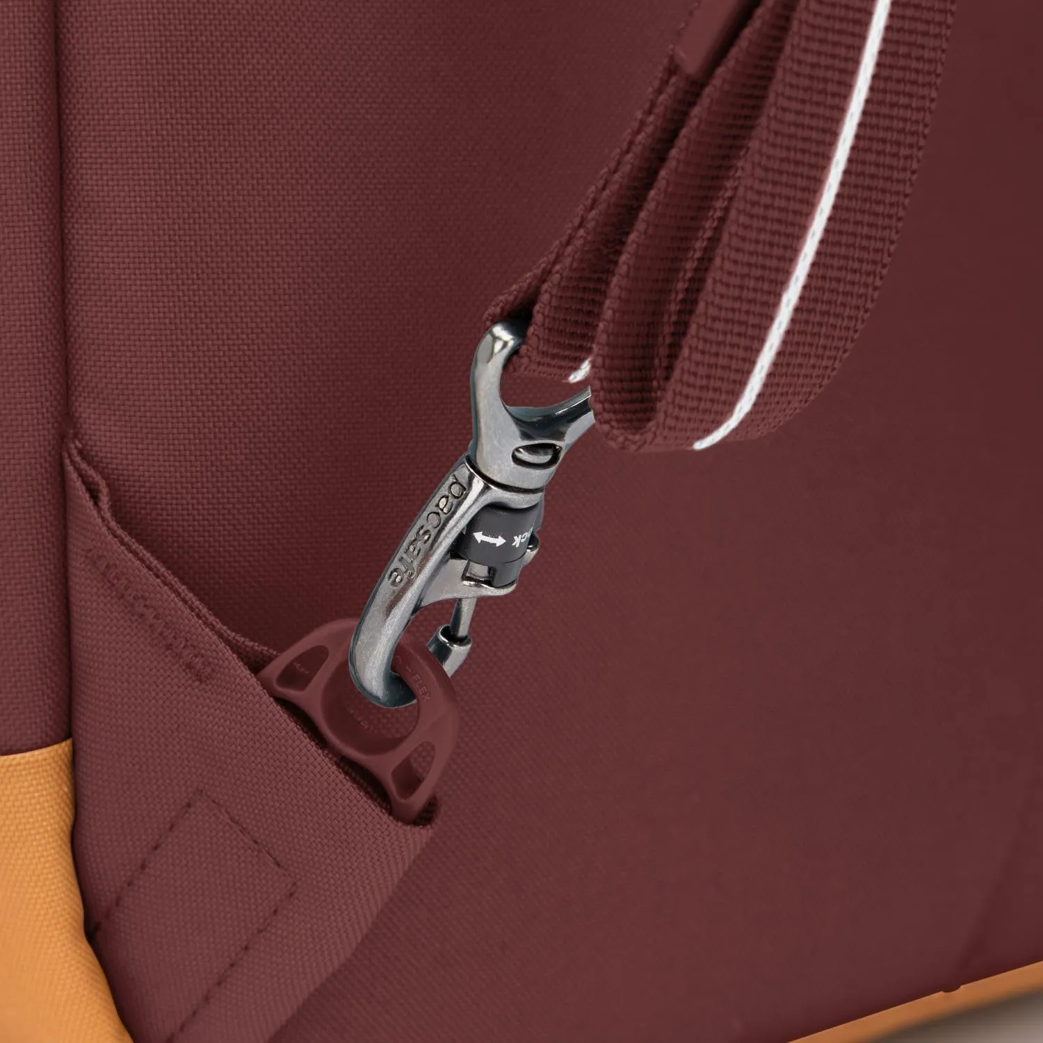 Pacsafe GO 25L Anti Theft Backpack, Garnet Red