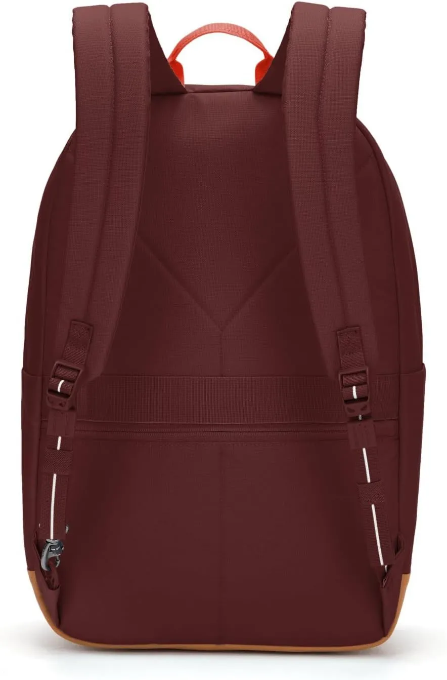 Pacsafe GO 25L Anti Theft Backpack, Garnet Red