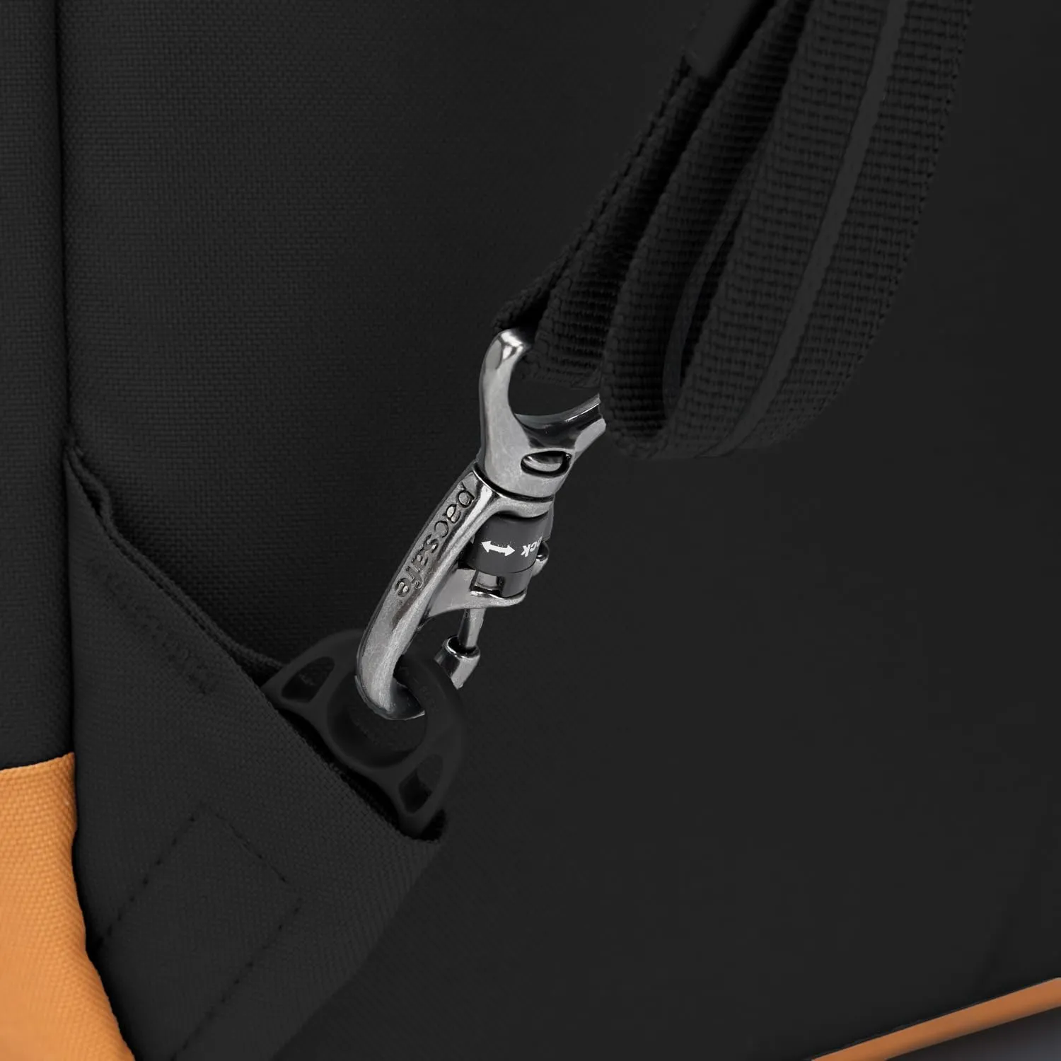 Pacsafe GO 25L Anti Theft Backpack, Jet Black