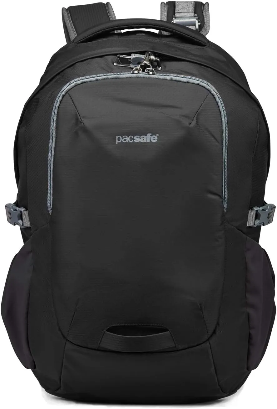 Pacsafe Venturesafe G3 25 Liter Anti Theft Travel Backpack/Daypack-Fits 15" Laptop, Black