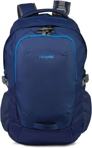Pacsafe Venturesafe G3 25 Liter Anti Theft Travel Backpack/Daypack-Fits 15" Laptop, Lakeside Blue