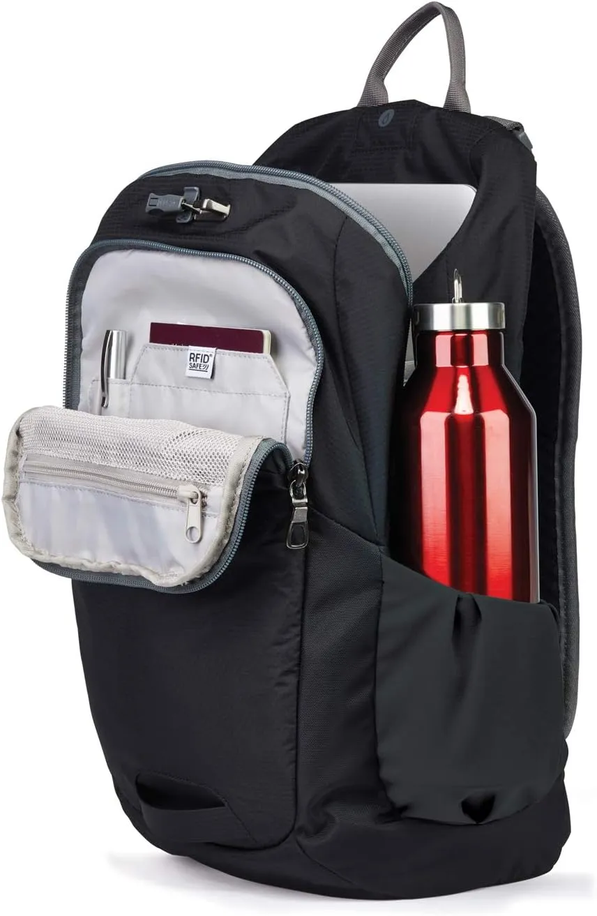 Pacsafe Venturesafe G3 25 Liter Anti Theft Travel Backpack/Daypack-Fits 15" Laptop, Lakeside Blue