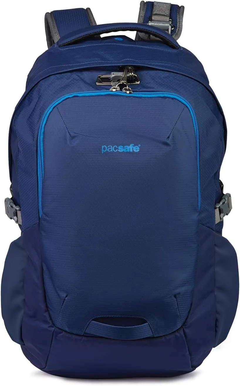 Pacsafe Venturesafe G3 25 Liter Anti Theft Travel Backpack/Daypack-Fits 15" Laptop, Lakeside Blue