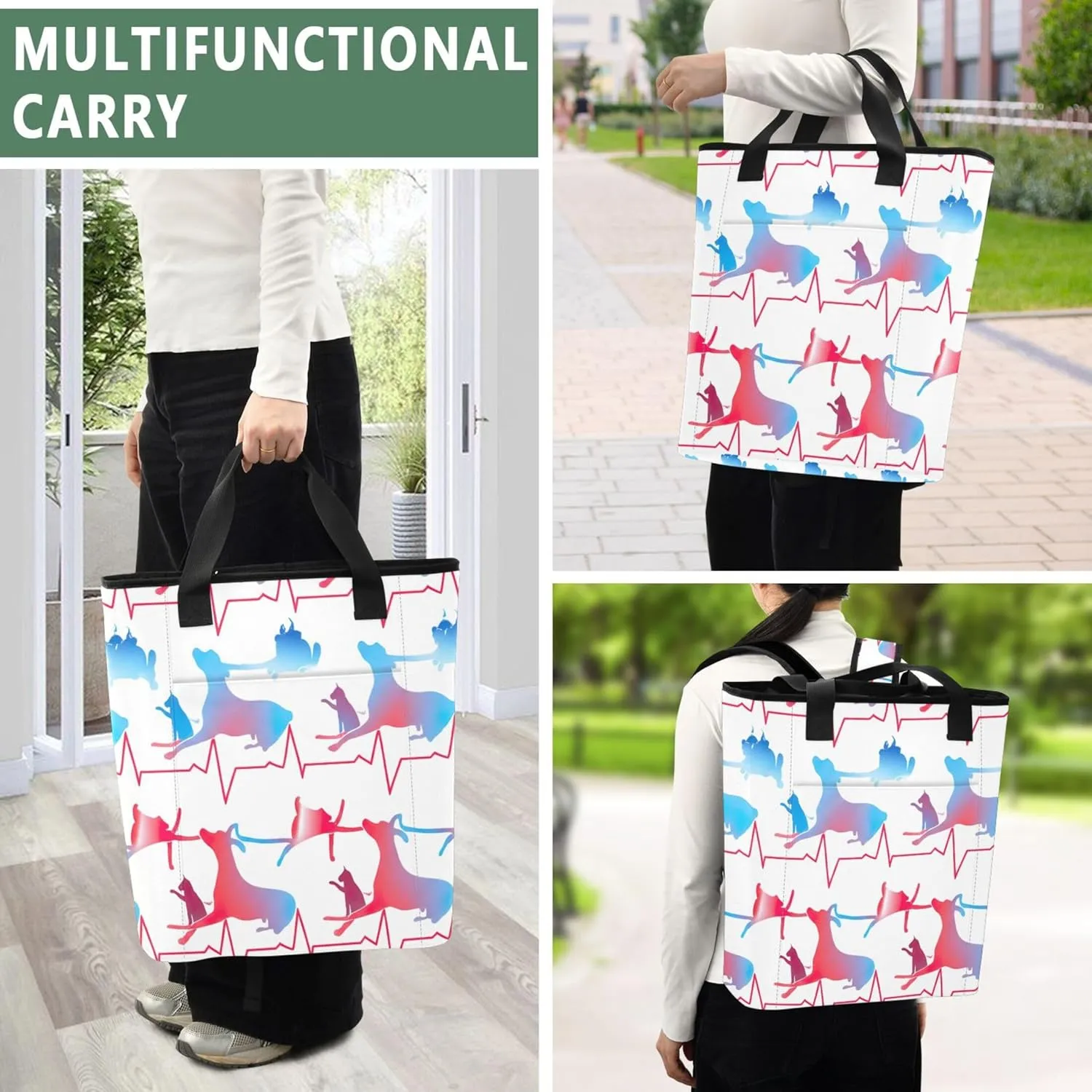 Painting Hillside Beach Landscape Cooler Bag Backpack Coolers 36 Cans Insulated Shopping Bags 13.8''x5.9''x16.5