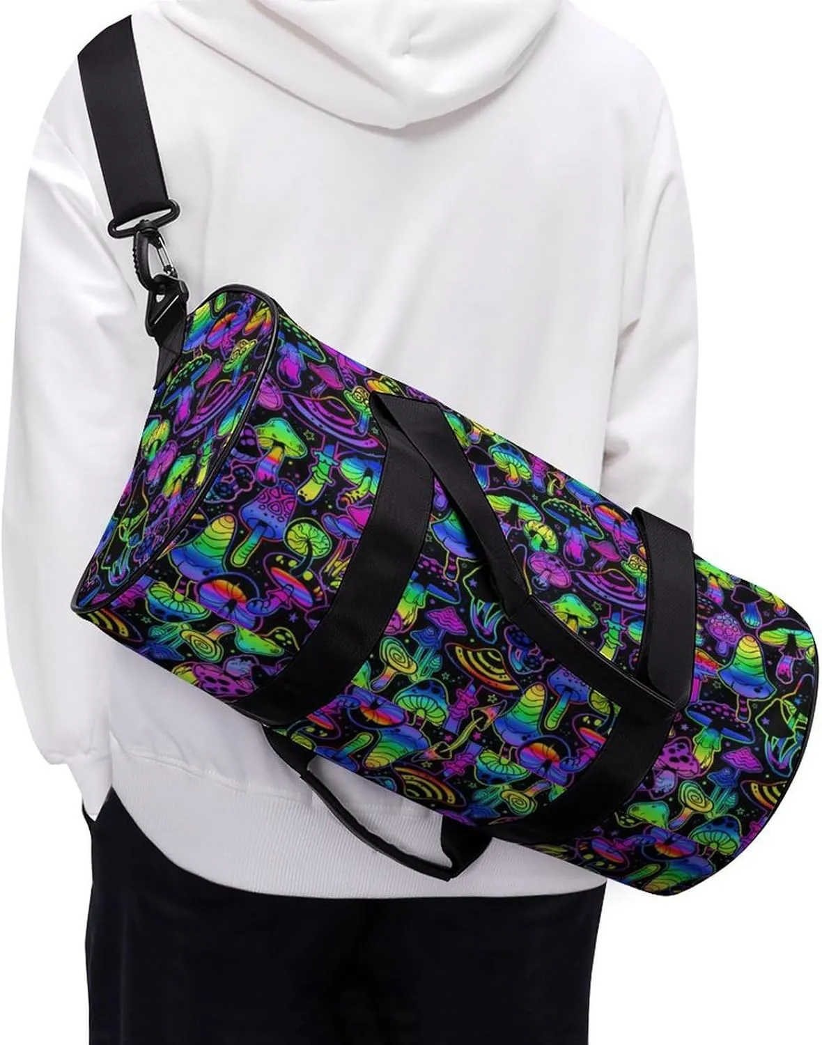 Paisley Headscarf Pattern Fitness Bag Waterproof And Stain Resistant Suitable for Unisex