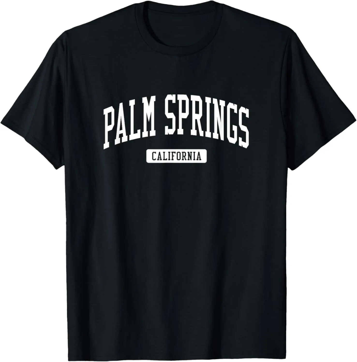 Palm Springs California CA Vintage Athletic Sports Design T-Shirt
