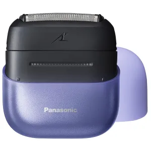 Panasonic Swipe Right Travel Shaver for Women, Portable Electric Razor with USB-C Charging, 3-Blade Cutting System for Dry or Wet Use - ES-CM3A-V
