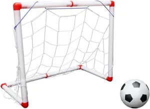 Parties 1 Set Mini Football Goal with Net Boys and Girls Sports Toy Waterproof Easy to Set up