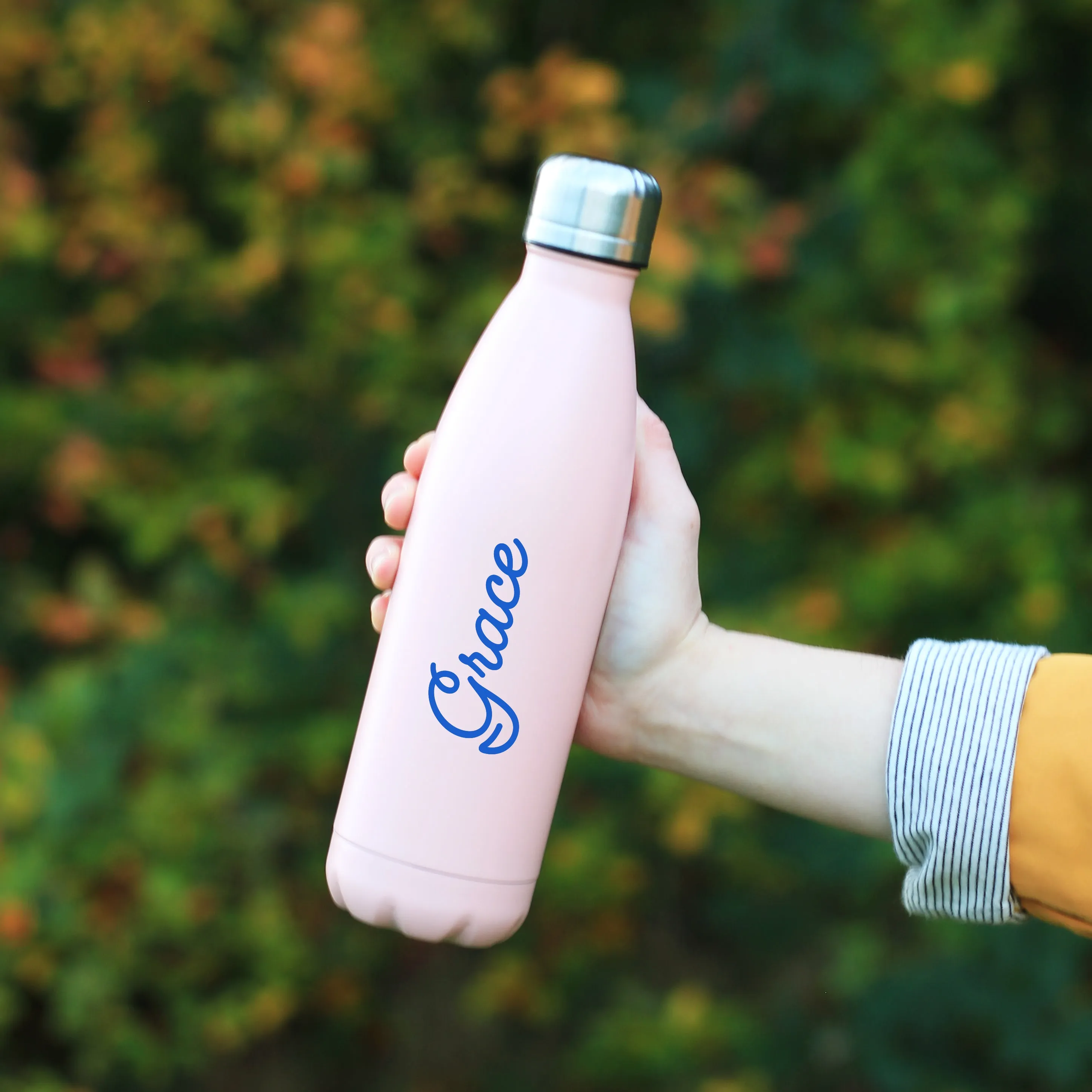 Personalised Unisex 500ml Insulated Stainless Steel Bottle