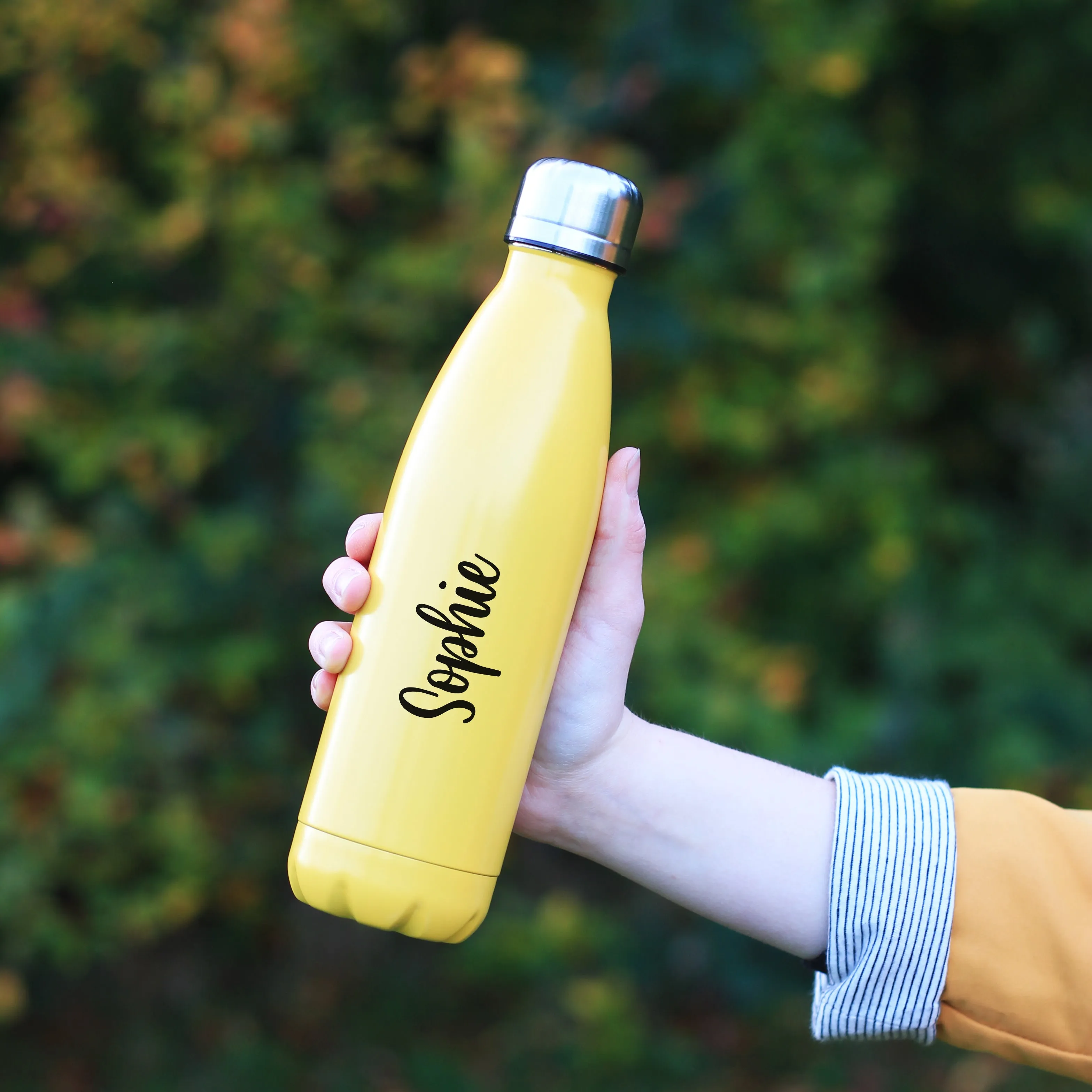 Personalised Unisex 500ml Insulated Stainless Steel Bottle