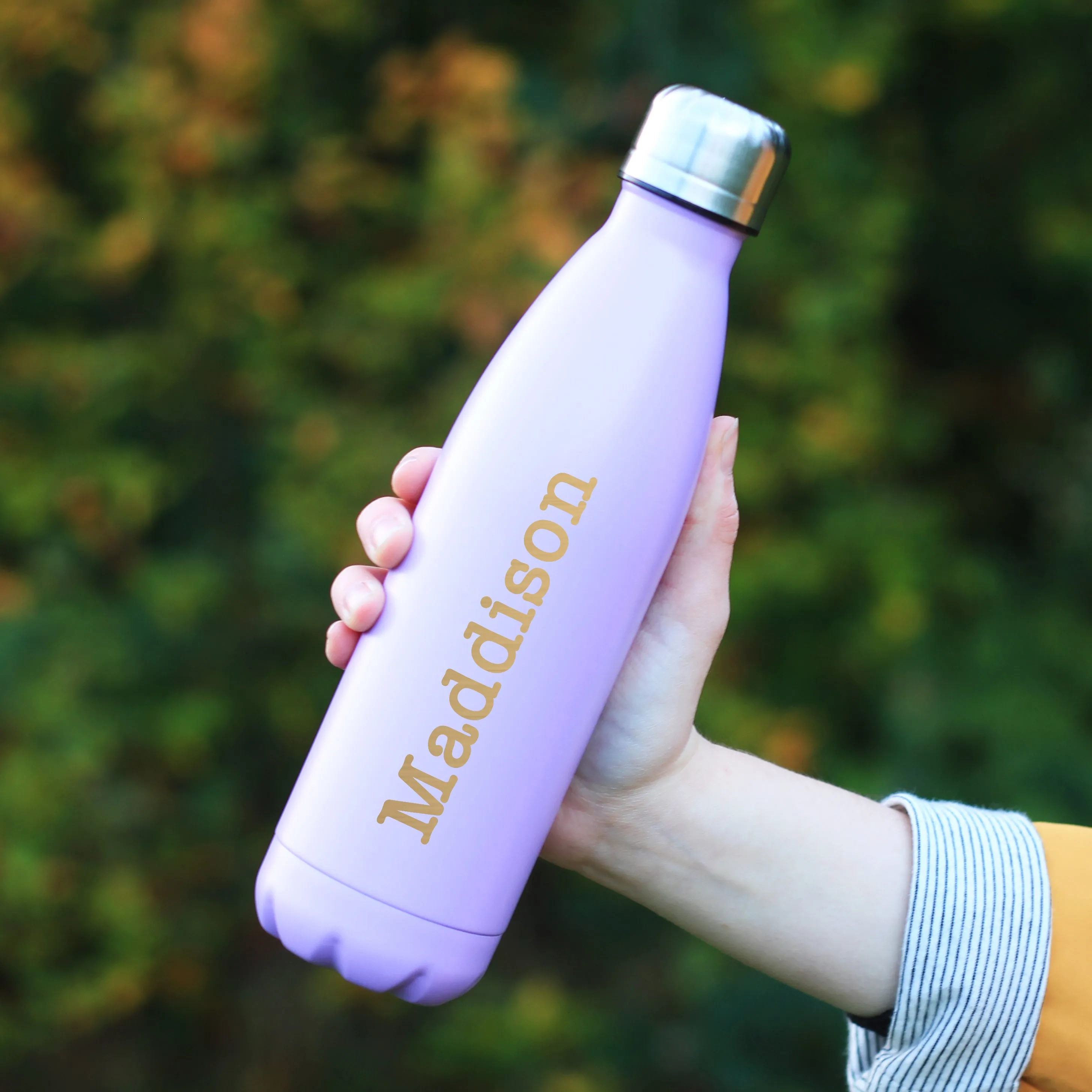 Personalised Unisex 500ml Insulated Stainless Steel Bottle