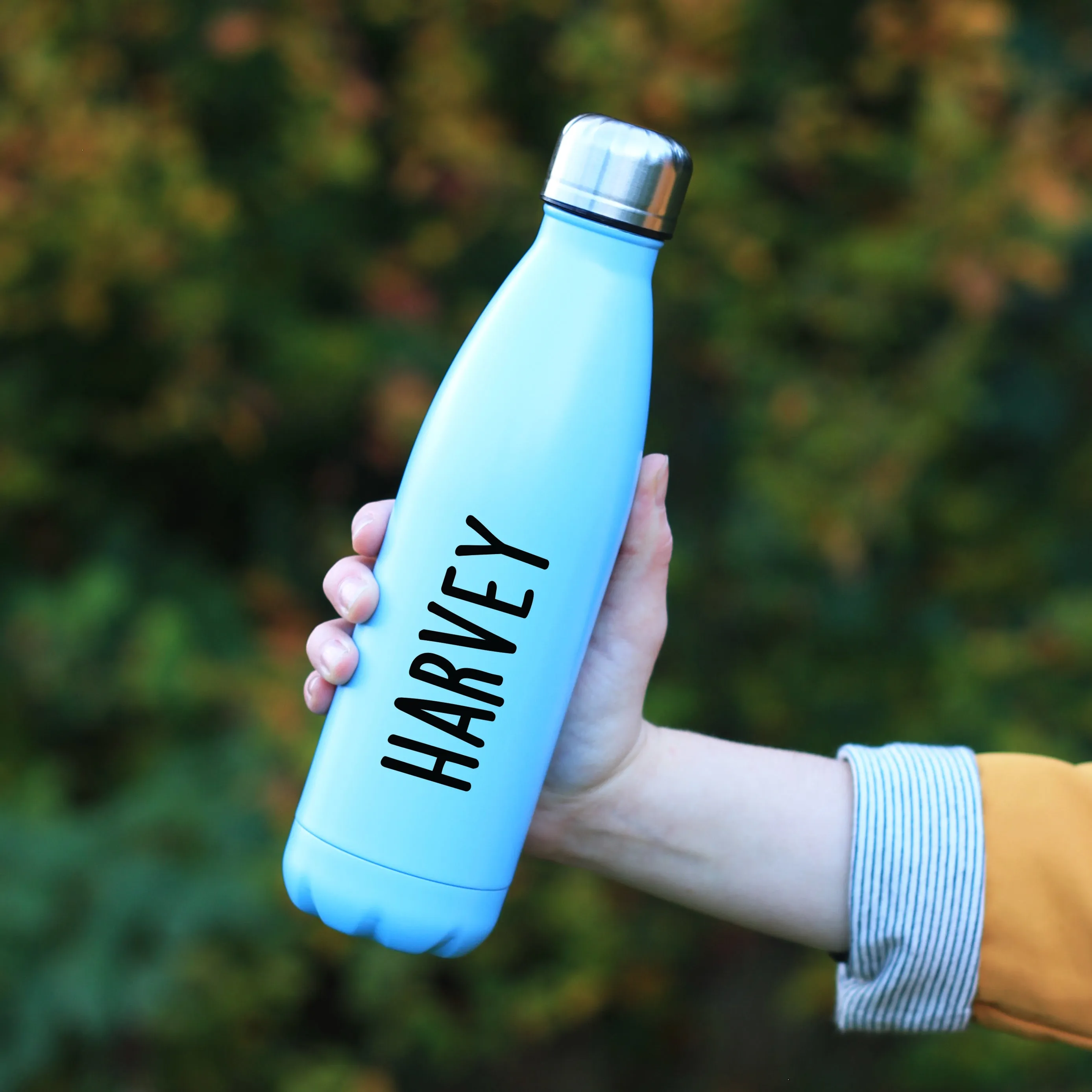 Personalised Unisex 500ml Insulated Stainless Steel Bottle