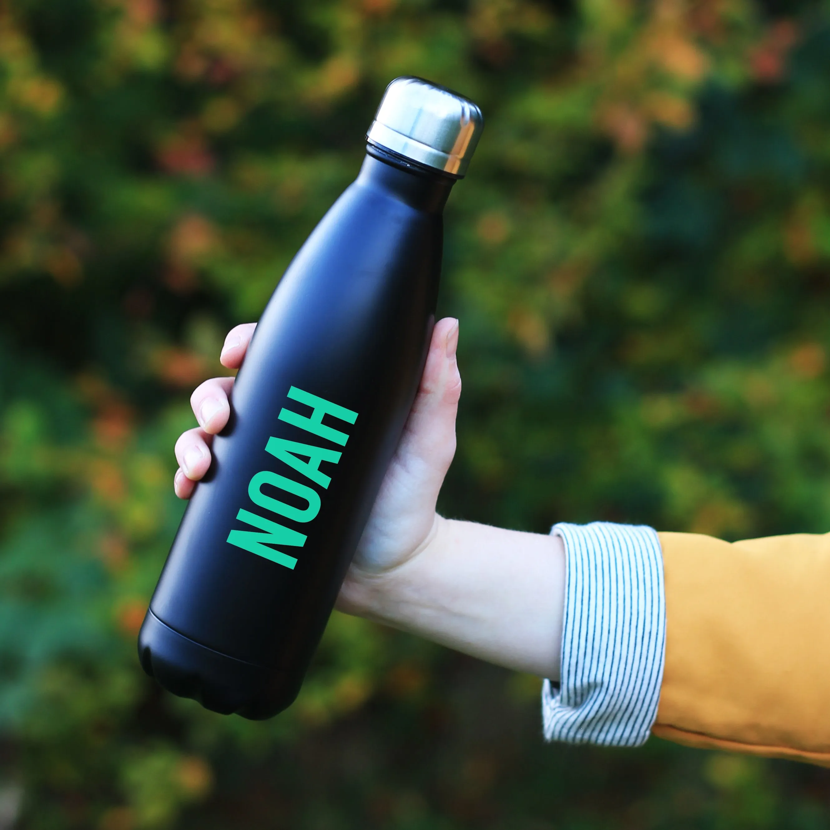 Personalised Unisex 500ml Insulated Stainless Steel Bottle