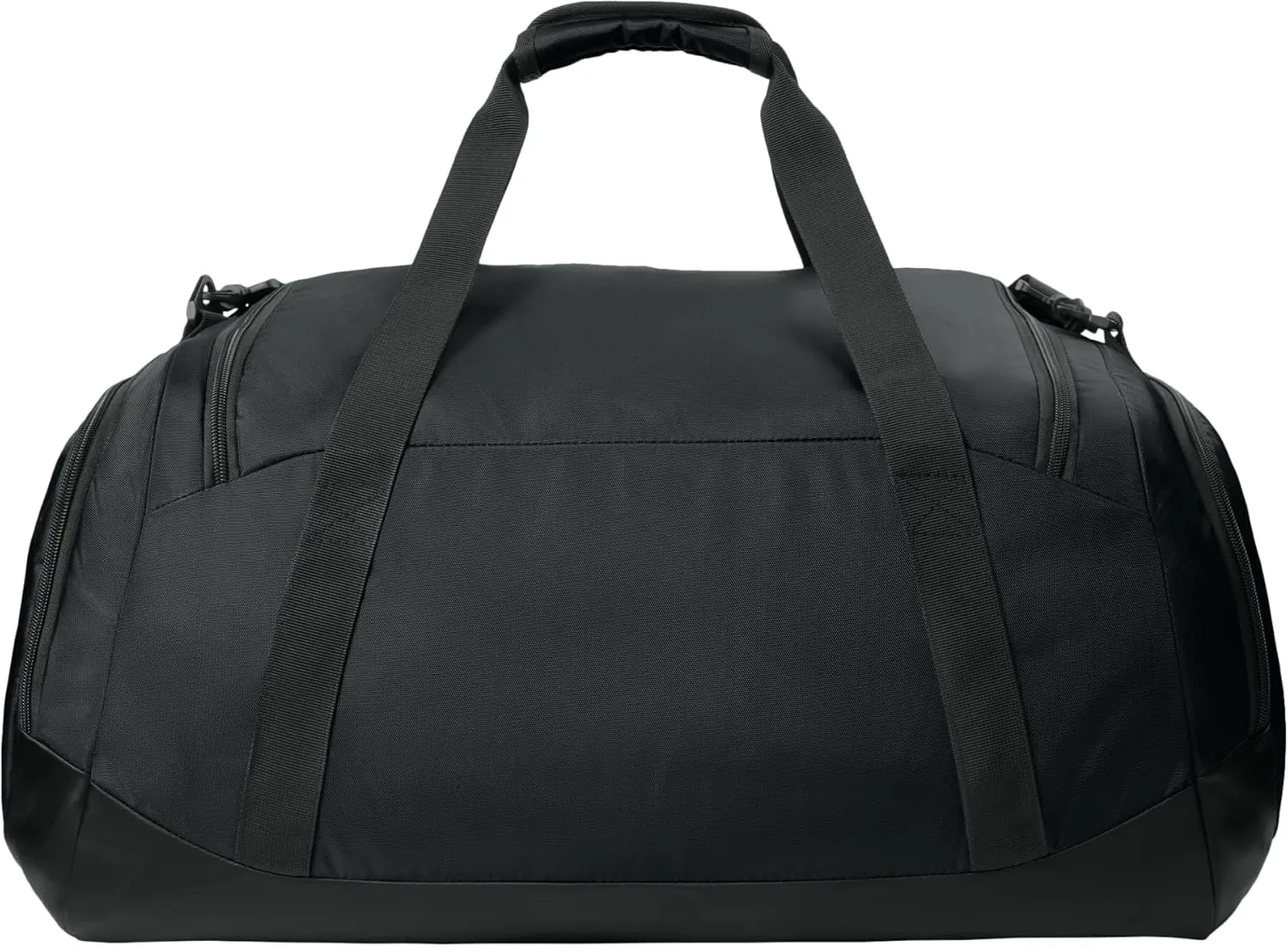 Personalized Large Sports Duffel Gym Bag for Women with Shoe Compartment, Durable Duffle Bag for Travel and Fitness, Spacious Storage, Adjustable Strap (Custom Upload, Black)