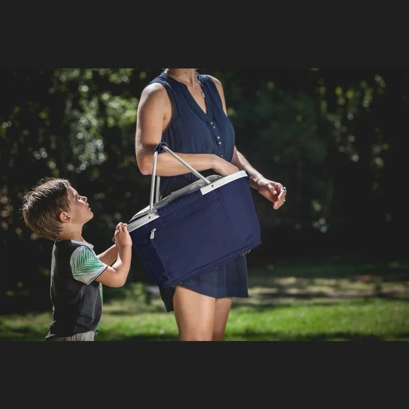 Picnic Time Metro Basket Collapsible Cooler Tote